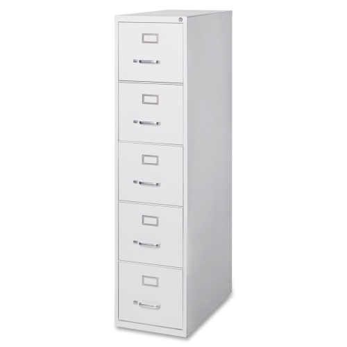 Lorell Vertical File Cabinet 5 Drawer Letter 15 X 28 X 61